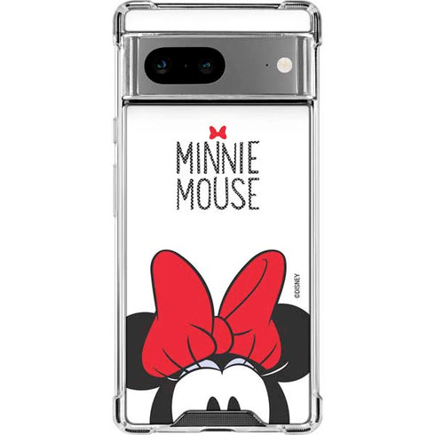 Disney Minnie Mouse Google Pixel 7a Clear Case